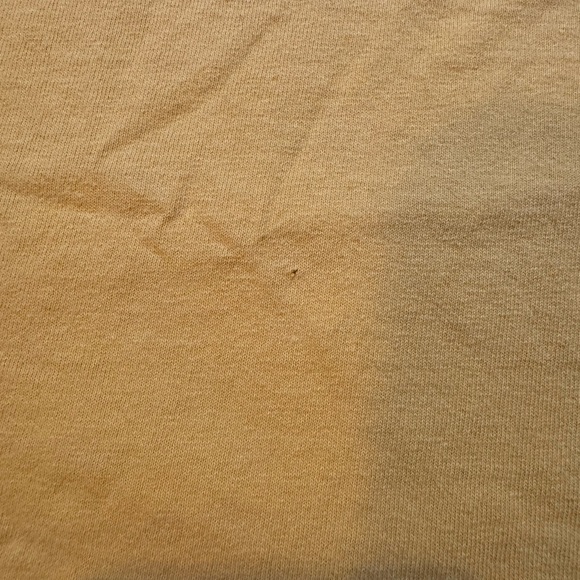 Vintage I Am A Messenger Christian Graphic Tee Yellow Jesus Shirt Size M Y2K - Picture 3 of 13